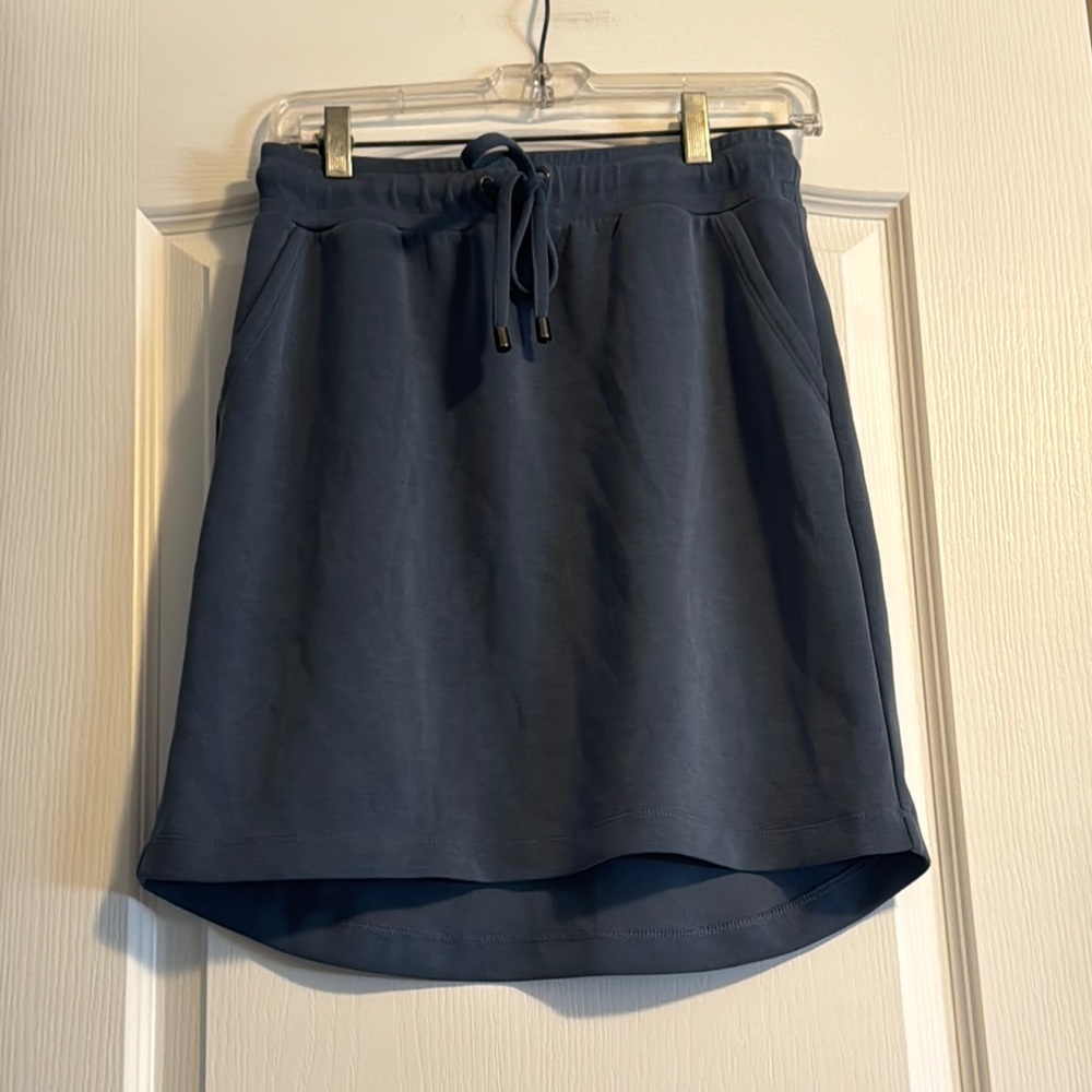 Casual Blue Skirt
